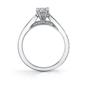 SY069 ALLY - MODERN SOLITAIRE ENGAGEMENT RING