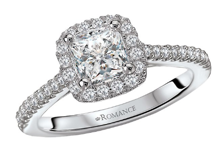 Romance Semi Mount Ring 117488-100K