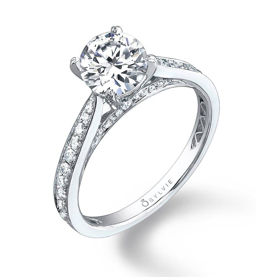 SY069 ALLY - MODERN SOLITAIRE ENGAGEMENT RING